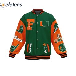 Alternative view of NCAA Miami Hurricanes It’s All About The Canes Baseball Jacket