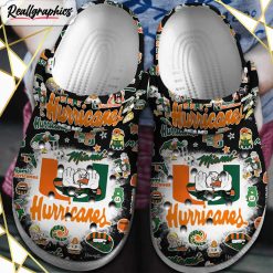 NCAA Miami Hurricanes Sport Style Crocs