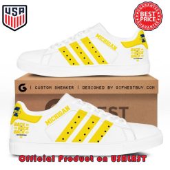 NCAA Michigan Wolverines Back Back Back Stan Smith Shoes