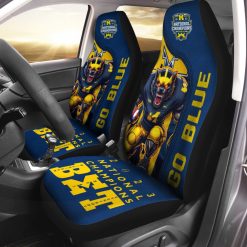 NCAA Michigan Wolverines Mascot Go Blue Car Seat Covers