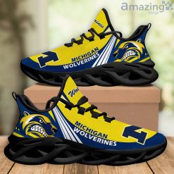 Alternative view of NCAA Michigan Wolverines New Style Max Soul Shoes