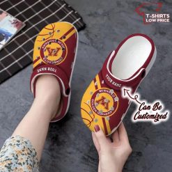 Alternative view of NCAA Minnesota Golden Gophers Custom Name Logo Crocs