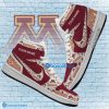 NCAA Minnesota Golden Gophers Custom Name New Season Design Air Jordan 1 High Sneakers