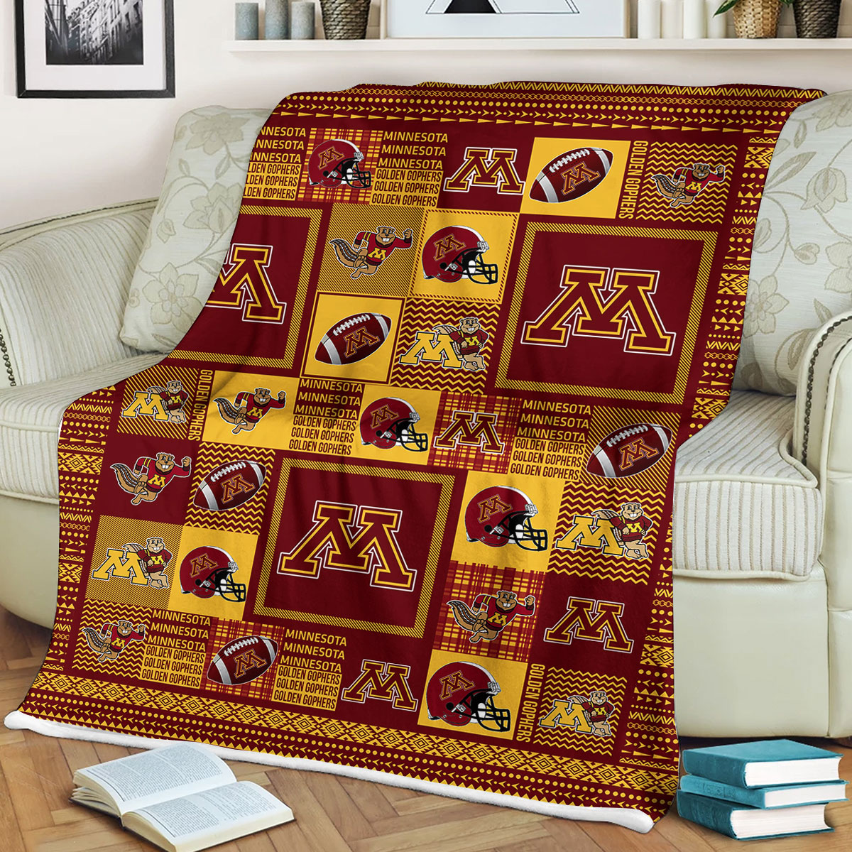 NCAA Minnesota Golden Gophers Fleece Blanket