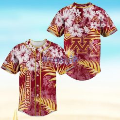 NCAA Minnesota Golden Gophers Flower Baseball Jersey