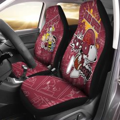 NCAA Minnesota Golden Gophers Snoopy Peanut Car Seat Covers