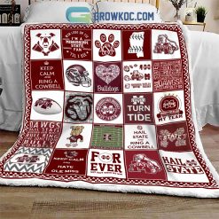 Alternative view of NCAA Mississippi State Bulldogs Collection Fleece Blanket