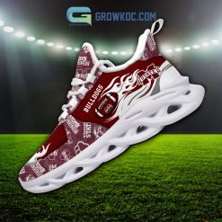 Alternative view of NCAA Mississippi State Bulldogs Logo Pattern Max Soul Shoes