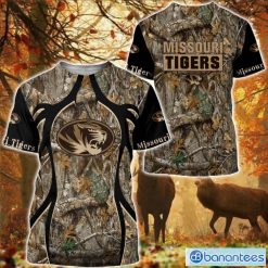 NCAA Missouri Tigers Camo Hunting T-Shirt