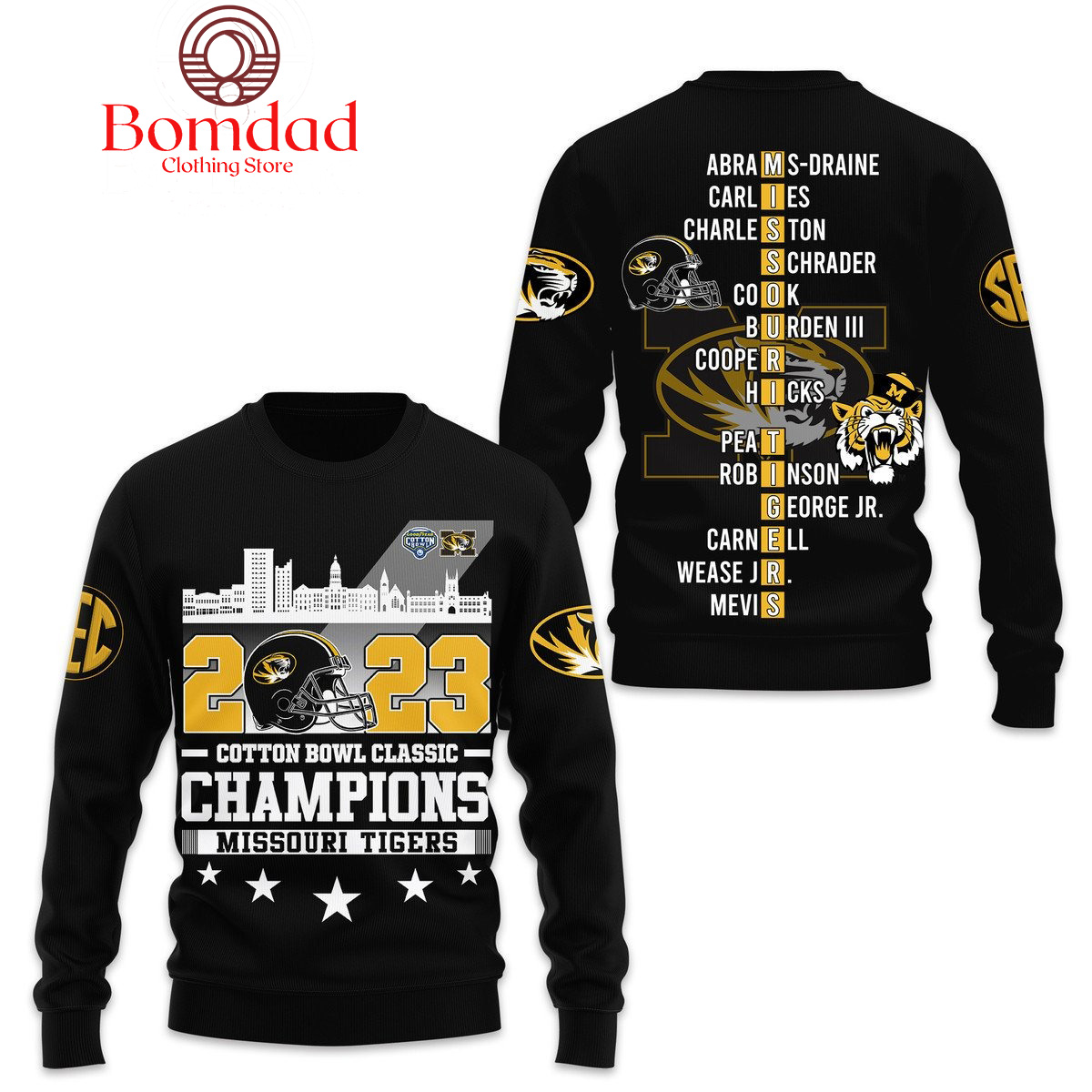 NCAA Missouri Tigers Classic Champions 2023 Sweatshirt