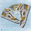 NCAA Missouri Tigers Custom Name Logo Air Jordan 1 High Sneakers