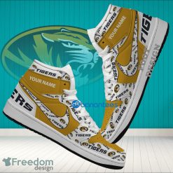 NCAA Missouri Tigers Custom Name New Season Design Air Jordan 1 High Sneakers