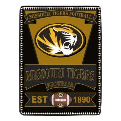 NCAA Missouri Tigers EST 1890 Fleece Blanket