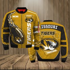 NCAA Missouri Tigers Fire Ball Bomber Jacket