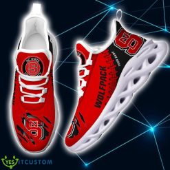 NCAA NC State Wolfpack Custom Name Special Style Max Soul Shoes
