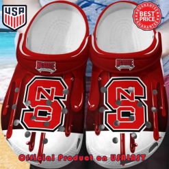 NCAA NC State Wolfpack Melting Paint Crocs