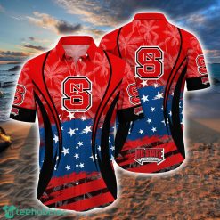 NCAA NC State Wolfpack Star Pattern Hawaiian Shirt