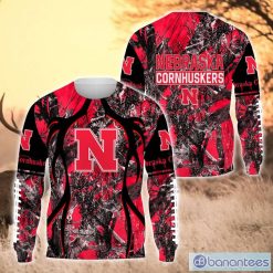 NCAA Nebraska Cornhuskers Camo Hunting Sweatshirt