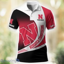 Alternative view of NCAA Nebraska Cornhuskers Custom Name Sport Style Polo Shirt