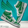 NCAA North Texas Mean Green Custom Name New Season Design Air Jordan 1 High Sneakers