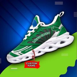 Alternative view of NCAA North Texas Mean Green Custom Name Special Style Max Soul Shoes