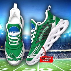 NCAA North Texas Mean Green Custom Name Special Style Max Soul Shoes