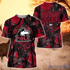 NCAA Northern Illinois Huskies Camo Hunting T-Shirt
