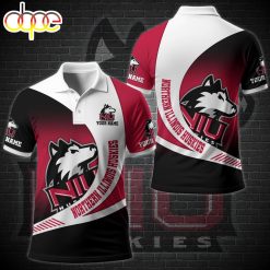 NCAA Northern Illinois Huskies Custom Name Special Style Polo Shirt