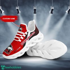 Alternative view of NCAA Northern Illinois Huskies Custom Name The Hard Way Max Soul Shoes