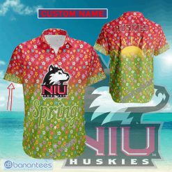 NCAA Northern Illinois Huskies Custom Name Tropic Brand Aloha Hawaiian Shirt
