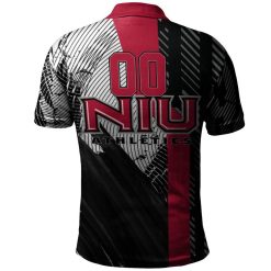 Alternative view of NCAA Northern Illinois Huskies Custom Text Number HickVibes Polo Shirt