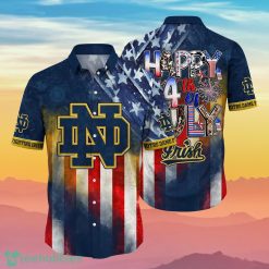 NCAA Notre Dame Fighting Irish 4th Of July Independence Day Hawaiian Shirt
