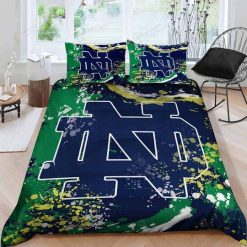 NCAA Notre Dame Fighting Irish Big Logo Bedding Set