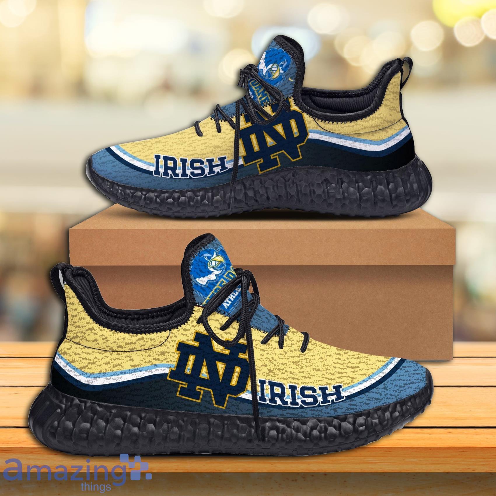 NCAA Notre Dame Fighting Irish Black Reze Sneakers