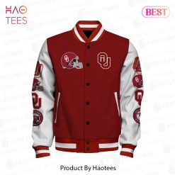 Alternative view of NCAA Oklahoma Sooners Boomer Sooner Baseball Jacket