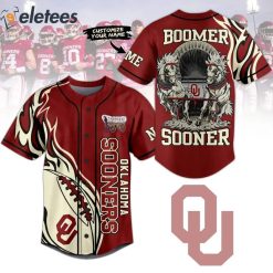 NCAA Oklahoma Sooners Boomer Sooner Baseball Jersey