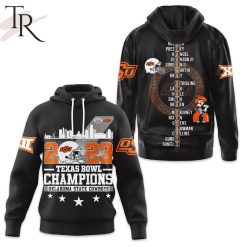 NCAA Oklahoma State Cowboys 2023 Texas Bowl Champions Pullover Hoodie
