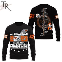 NCAA Oklahoma State Cowboys 2023 Texas Bowl Champions Sweatshirt