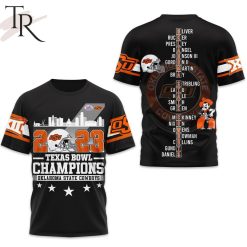 NCAA Oklahoma State Cowboys 2023 Texas Bowl Champions T-Shirt