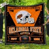 NCAA Oklahoma State Cowboys EST 1901 Quilt Blanket