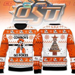NCAA Oklahoma State Cowboys Go Pokes Ugly Christmas Sweater