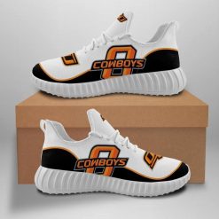 NCAA Oklahoma State Cowboys White Reze Sneakers