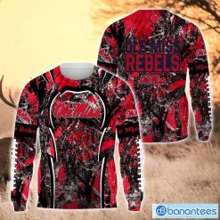NCAA Ole Miss Rebels Camo Hunting Sweatshirt