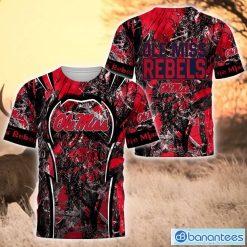 NCAA Ole Miss Rebels Camo Hunting T-Shirt