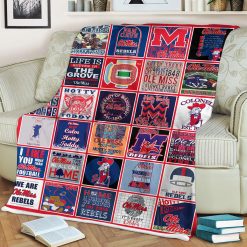 NCAA Ole Miss Rebels Collection Fleece Blanket