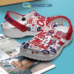 Alternative view of NCAA Ole Miss Rebels Go Rebs Crocs