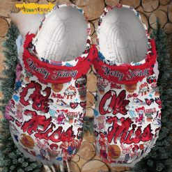 NCAA Ole Miss Rebels Hotty Toddy Crocs