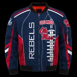 Alternative view of NCAA Ole Miss Rebels Special Style Bomber Jacket