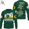 NCAA Oregon Ducks 2024 Fiesta Bowl Champions Green Sweatshirt