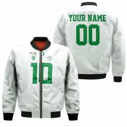NCAA Oregon Ducks Custom Name Number Justin Herbert 10 Bomber Jacket